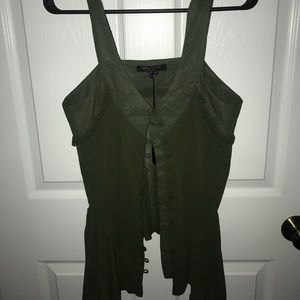 Romeo and Juliet couture ruffle tank